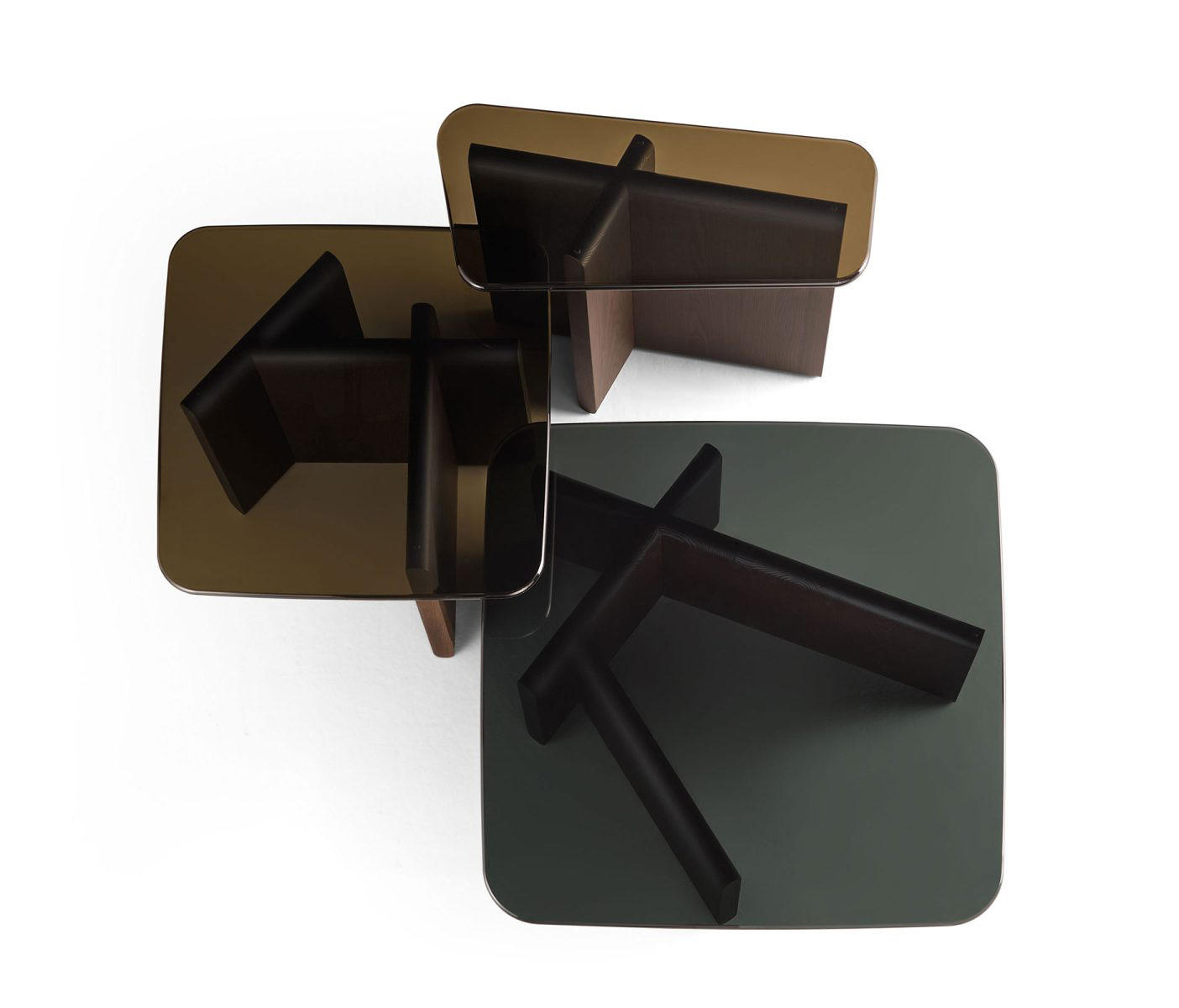 TYPE Coffee Tables by Patrick Norguet for Fiam Italia