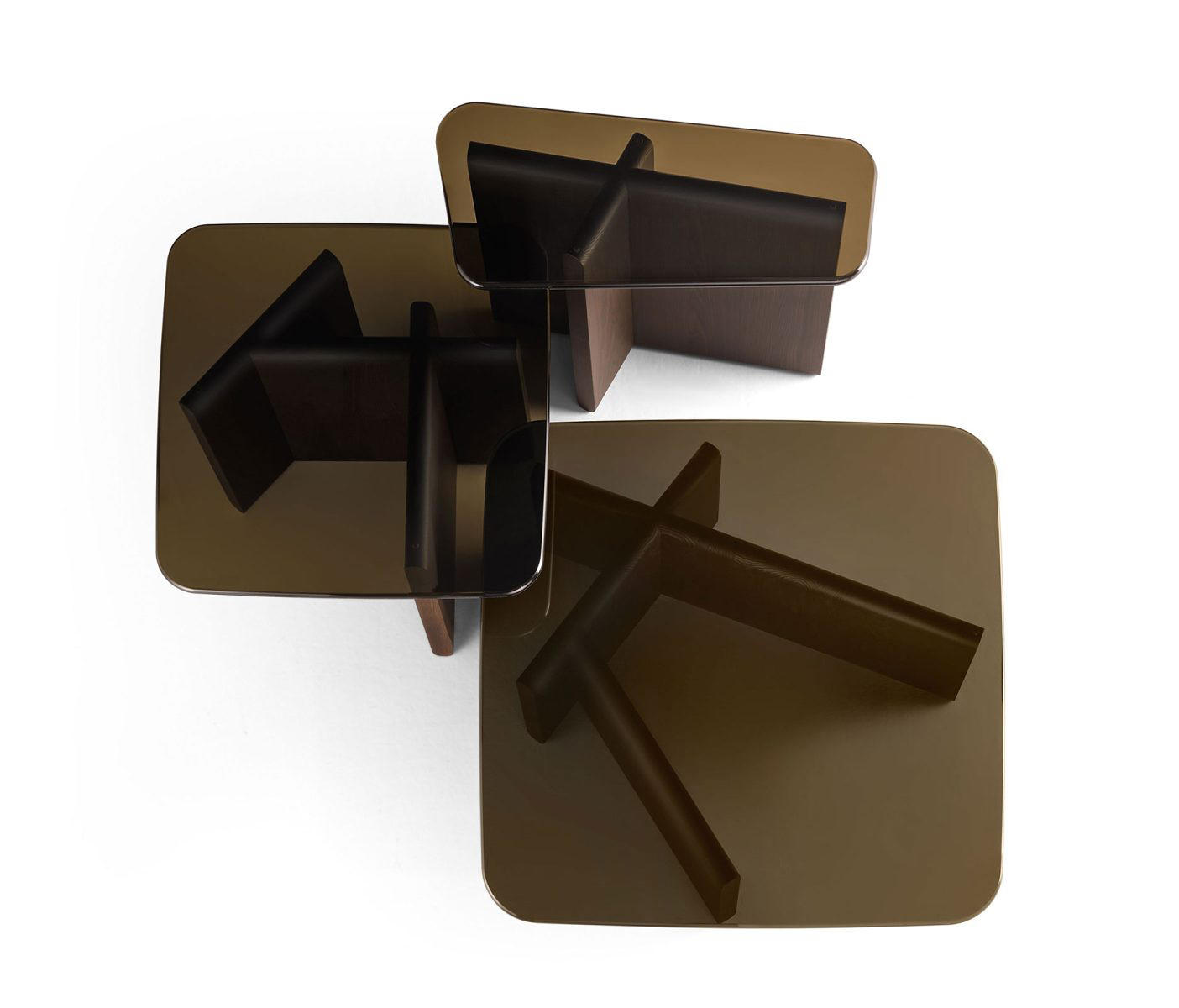 TYPE Coffee Tables by Patrick Norguet for Fiam Italia