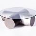 Cross Sofa Table by Lina & Edin Kjellvertz for Dustydeco