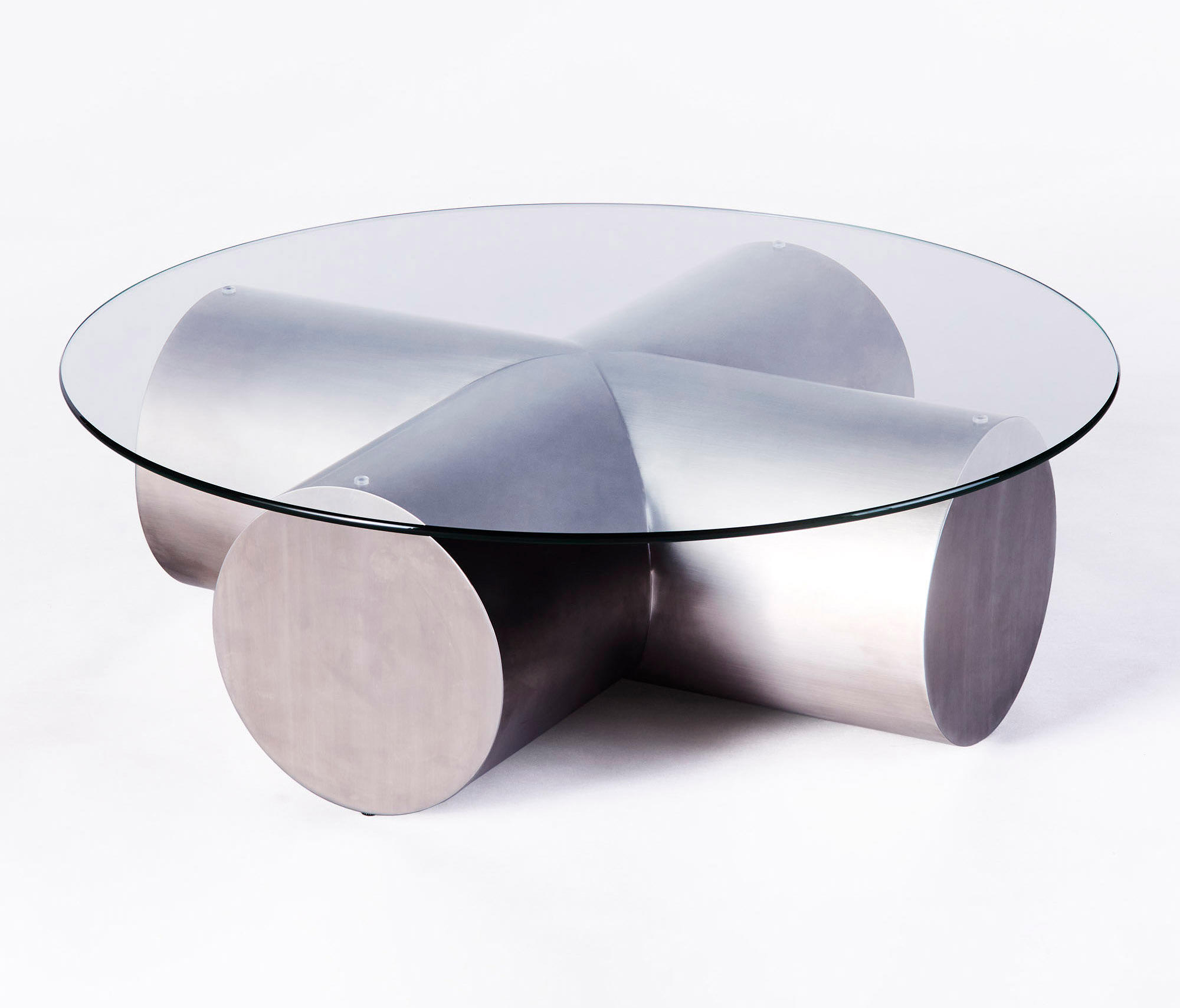 Cross Sofa Table by Lina & Edin Kjellvertz for Dustydeco
