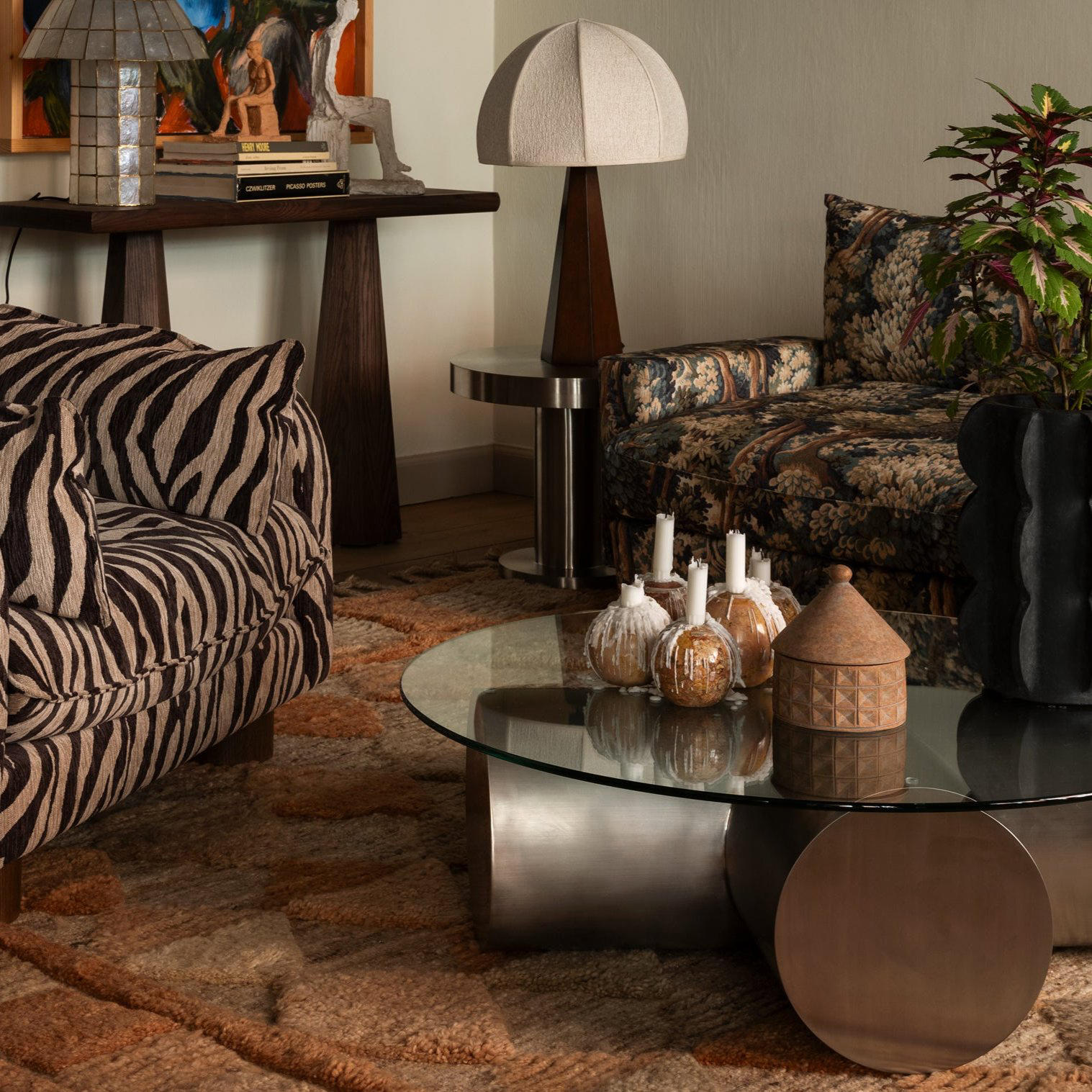 Cross Sofa Table by Lina & Edin Kjellvertz for Dustydeco