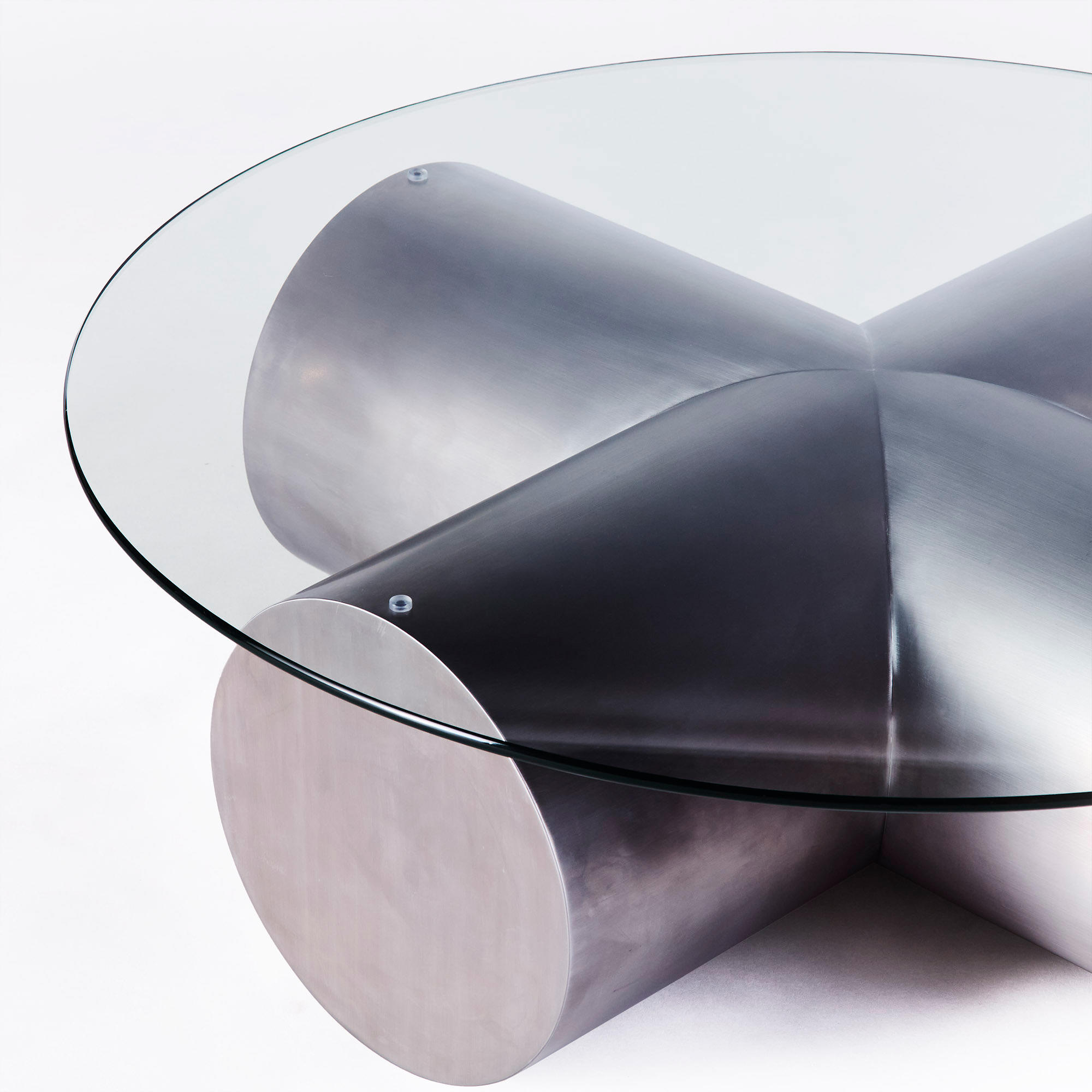 Cross Sofa Table by Lina & Edin Kjellvertz for Dustydeco