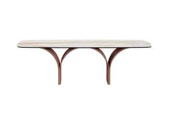 Arco Dining Table by Angelo Tomaiuolo for Tonin Casa