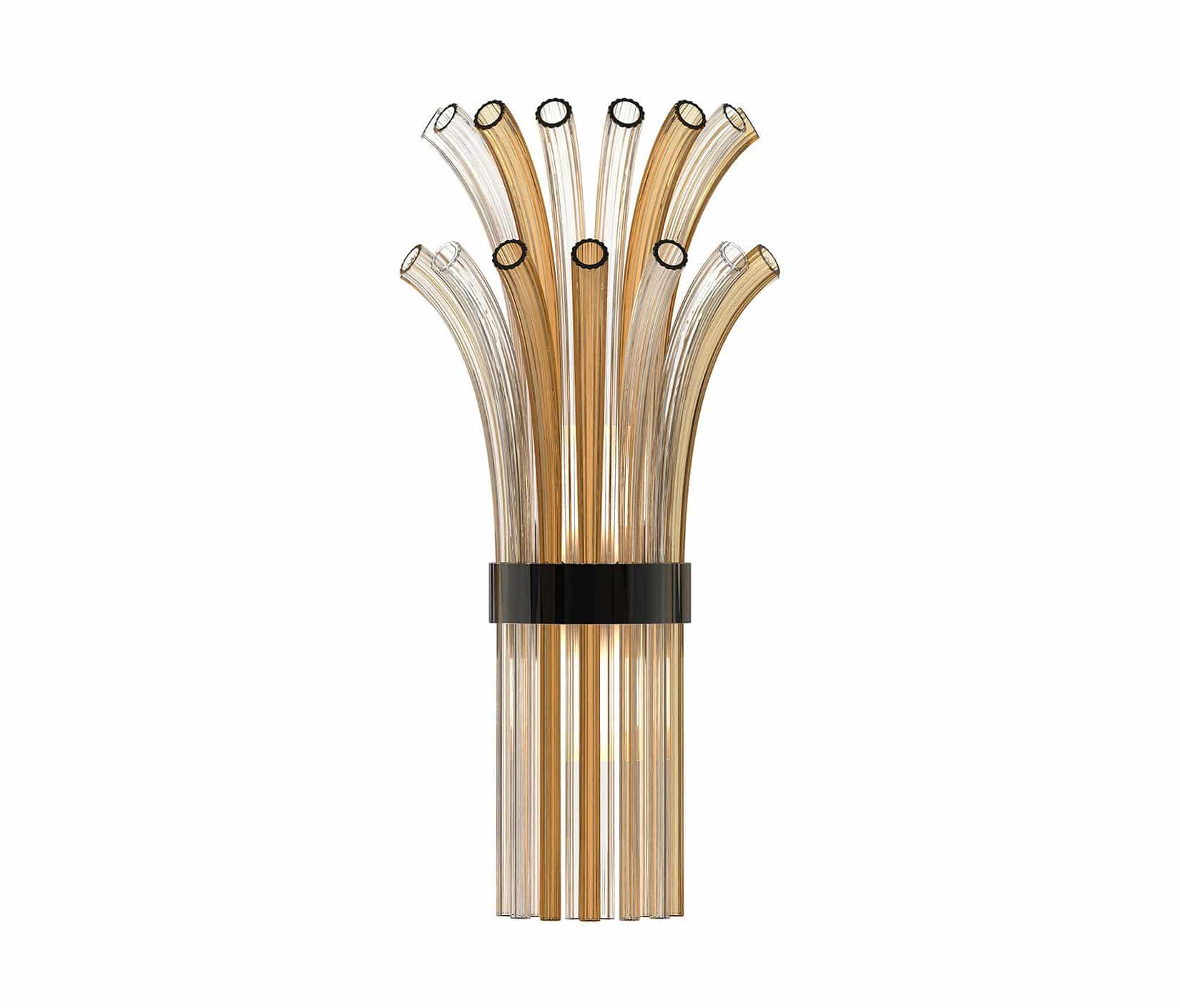 MODIGLIANI Murano Glass Wall Sconce by Piumati