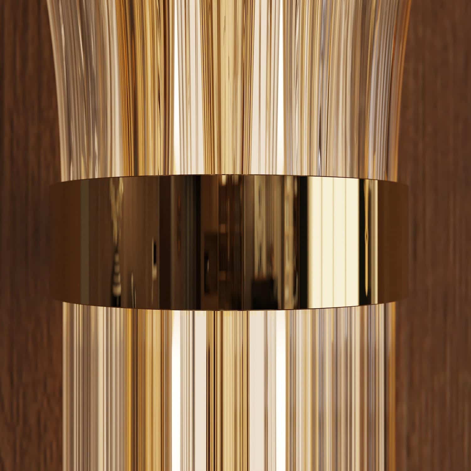 MODIGLIANI Murano Glass Wall Sconce by Piumati