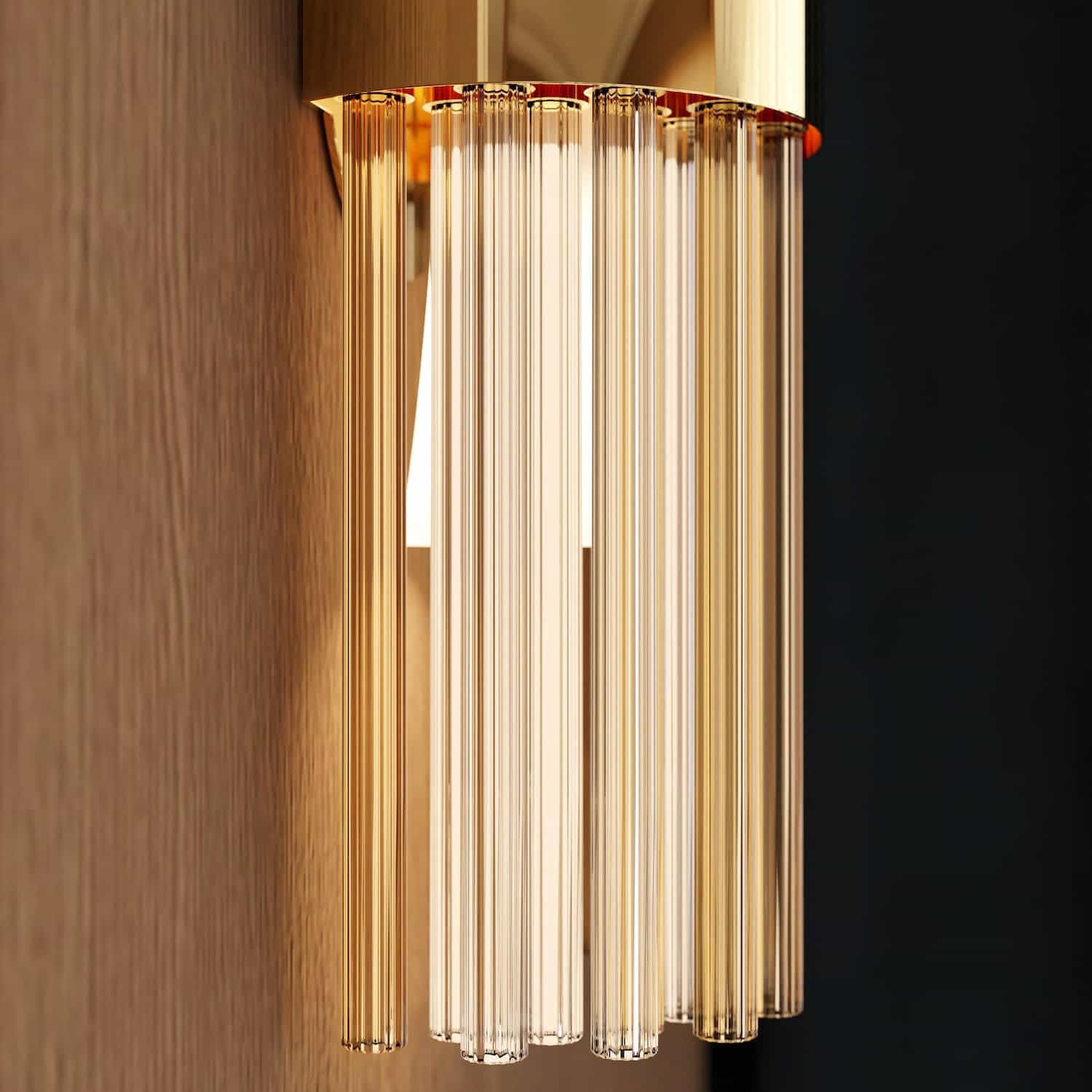 MODIGLIANI Murano Glass Wall Sconce by Piumati