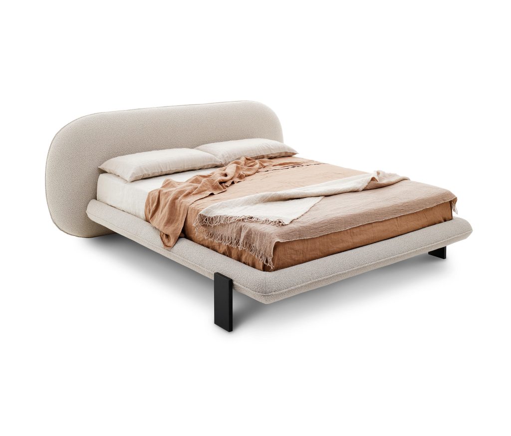 Wabi Bed by Alain Gilles for Saba Italia