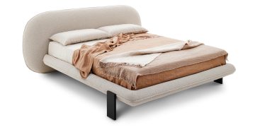 Wabi Bed by Alain Gilles for Saba Italia
