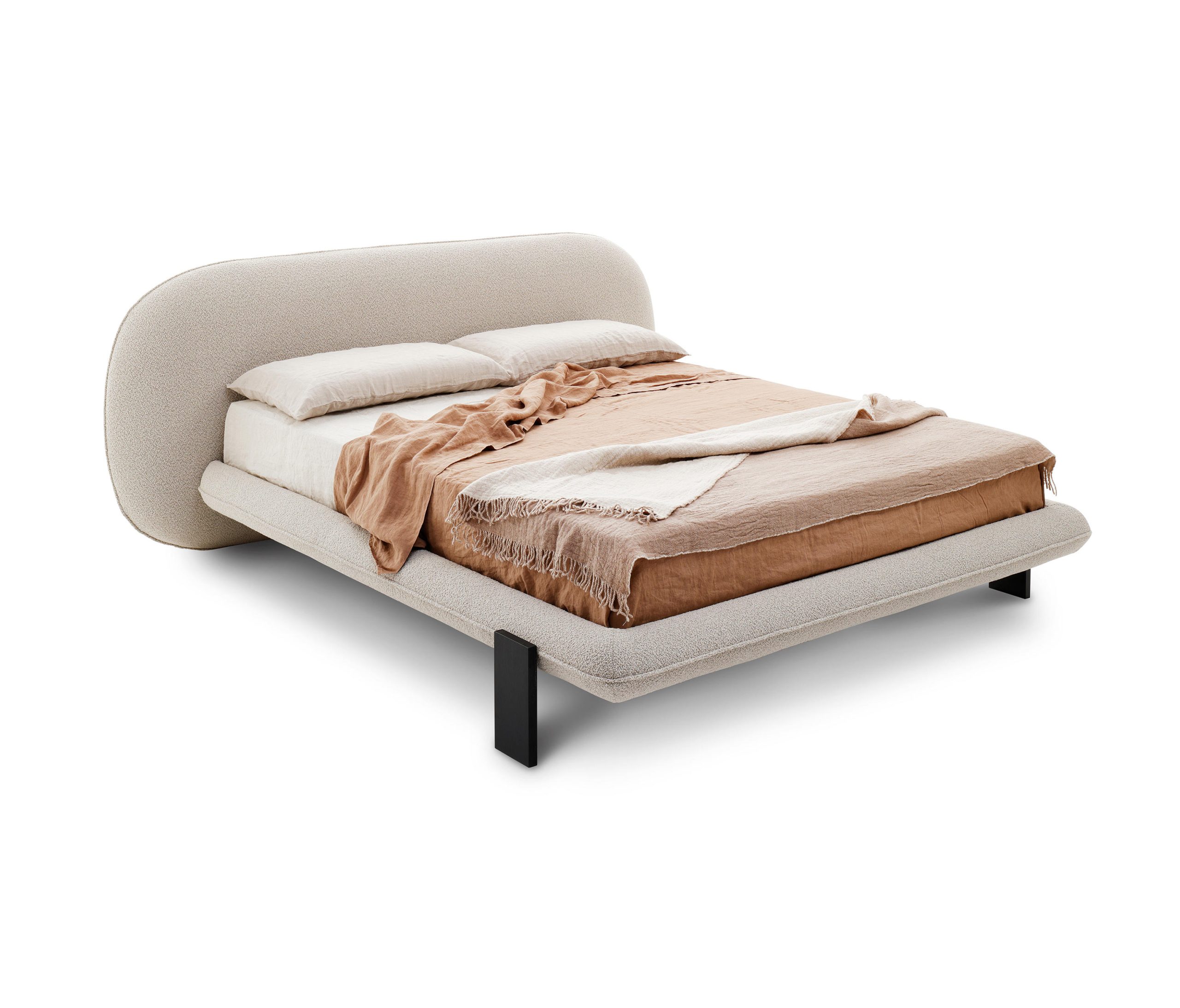 Wabi Bed by Alain Gilles for Saba Italia
