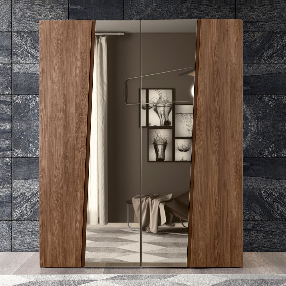 Storm Wood Platfrom Bedroom Set