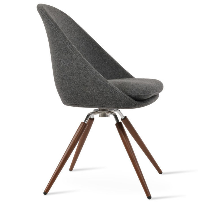Avanos Carrot Swivel Dining Chair