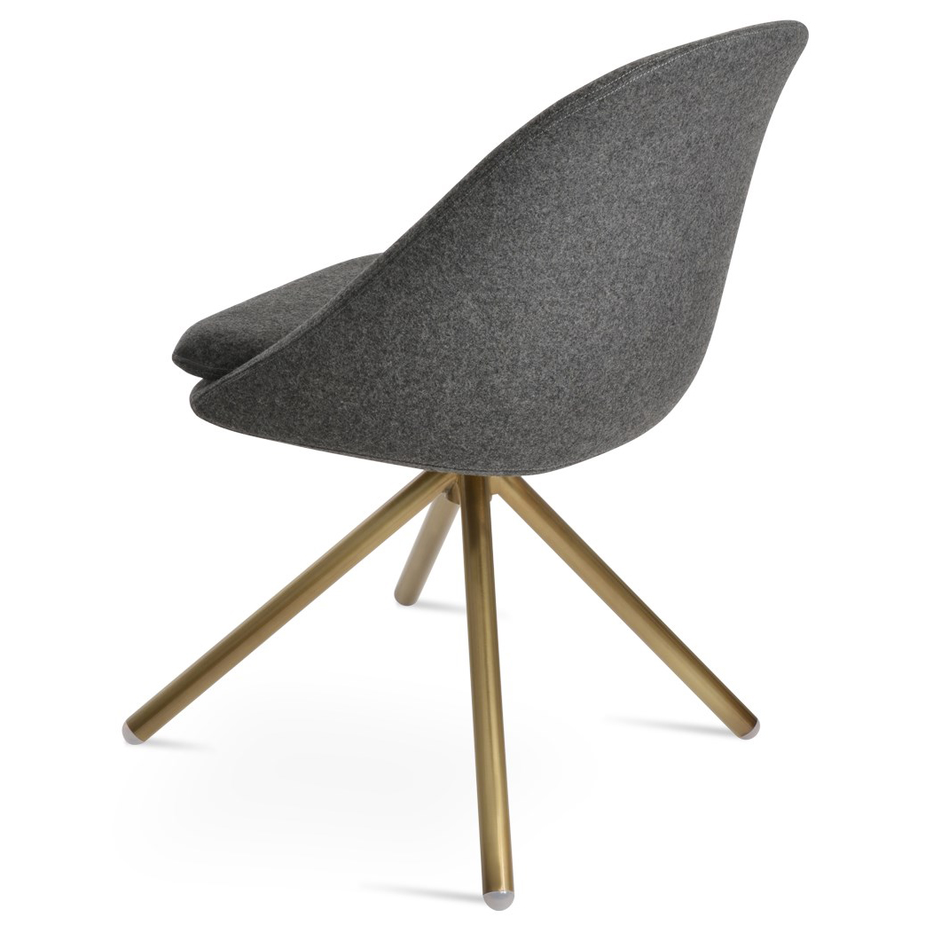 Avanos Stick Swivel Dining Chair