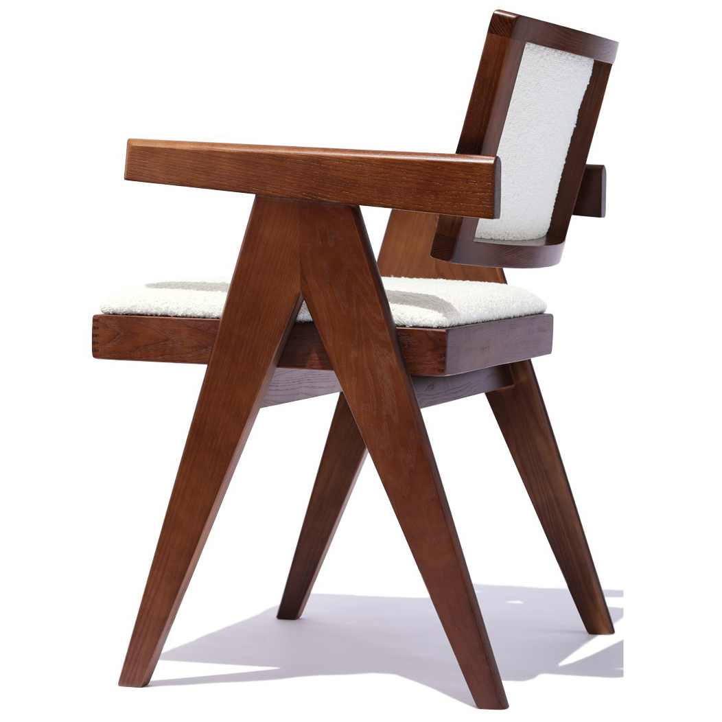 Pierre J Full Upholstery Dining Armchair