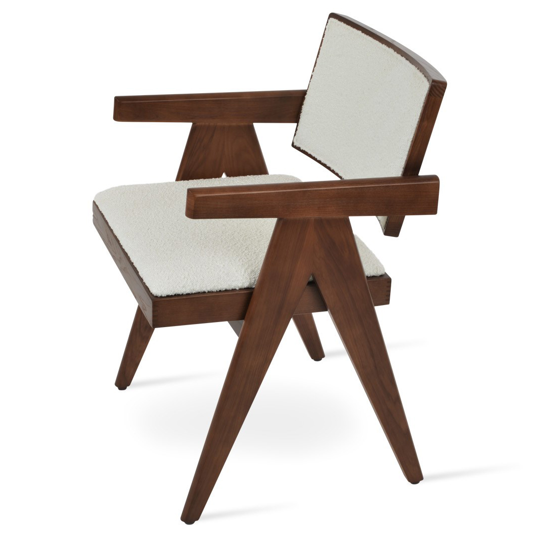 Pierre J Full Upholstery Dining Armchair