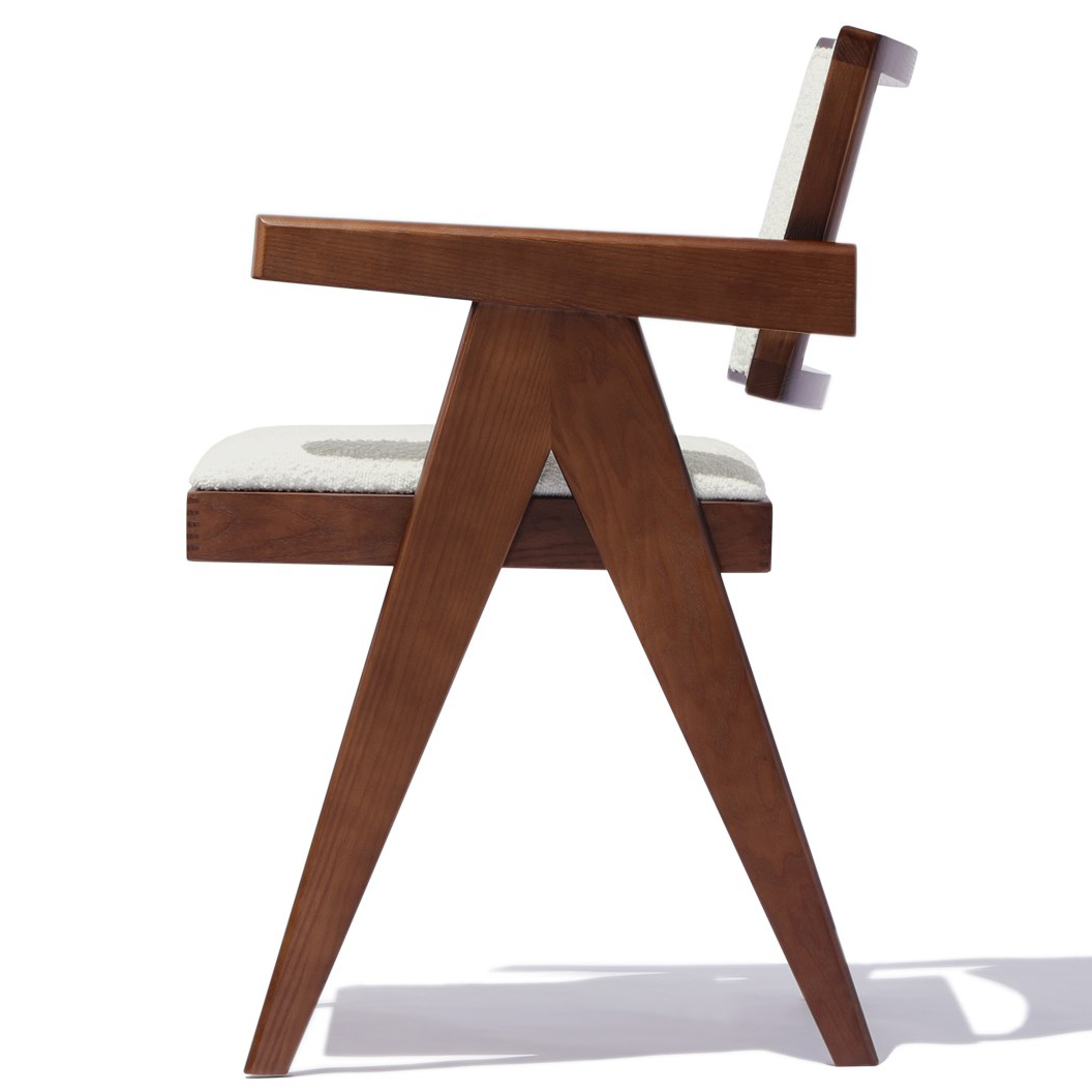 Pierre J Full Upholstery Dining Armchair