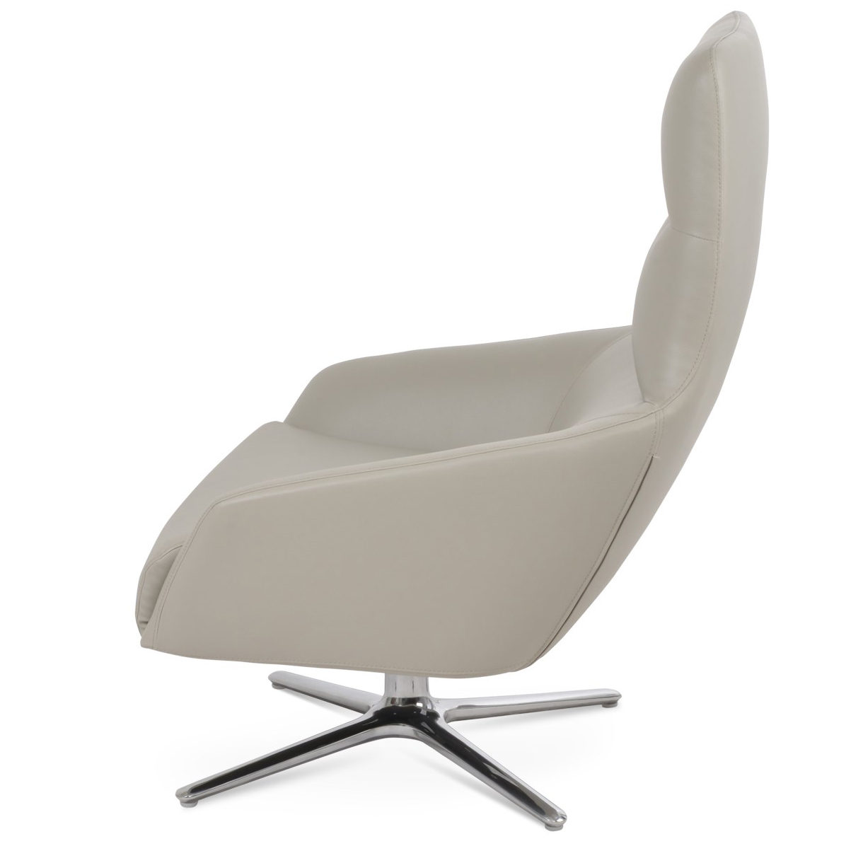 Barcelona Oval Swivel Lounge Chair