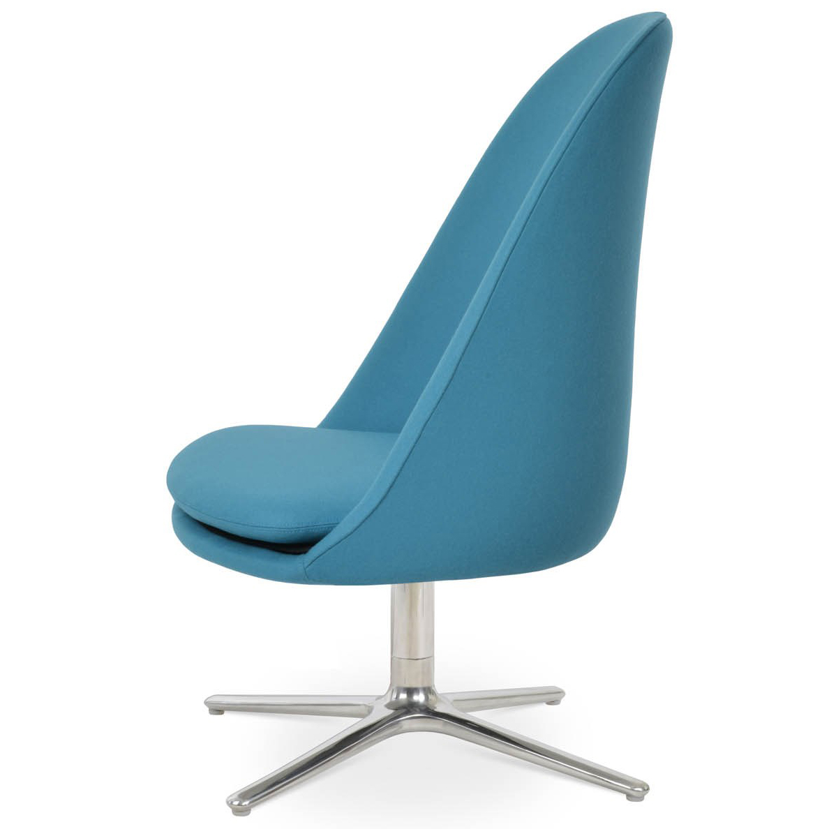 Avanos Oval Swivel Lounge Chair