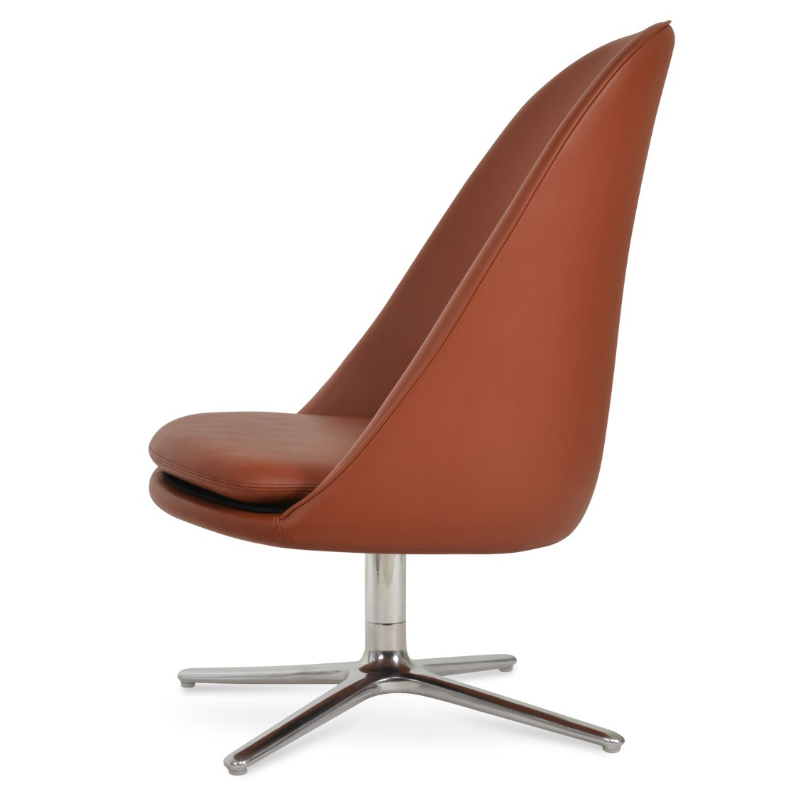 Avanos Oval Swivel Lounge Chair