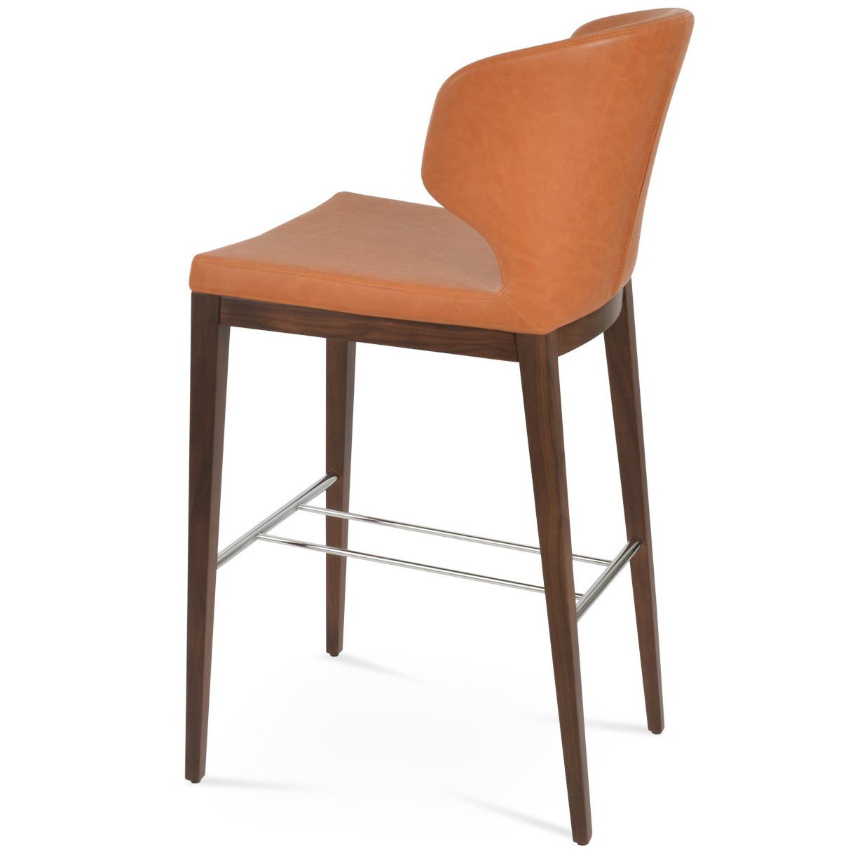 Amed +(Plus) Wood Bar Stool