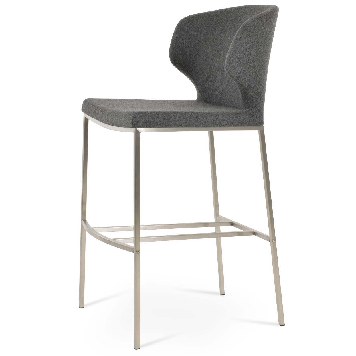 Amed +(Plus) Metal Bar Stool
