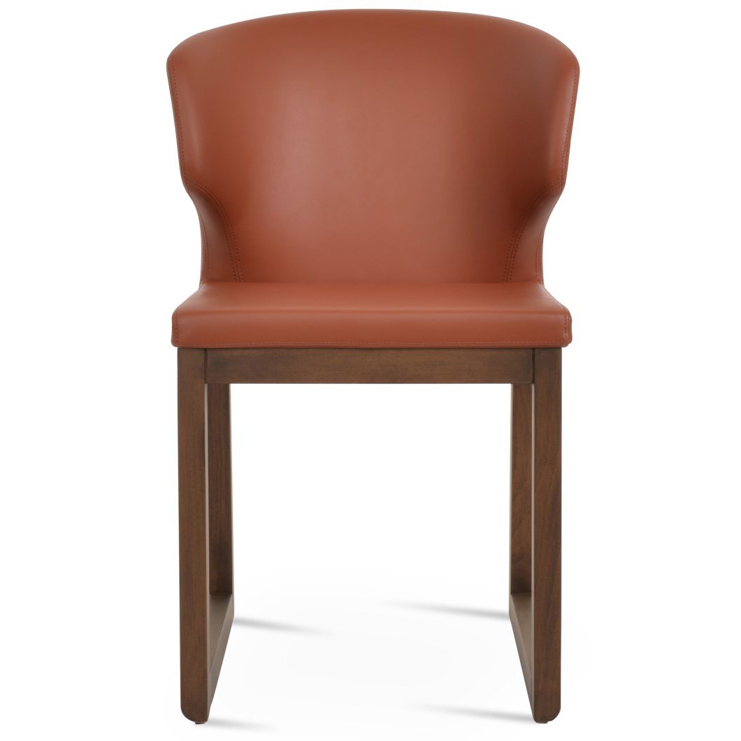 Amed Sled Wood Dining Chair