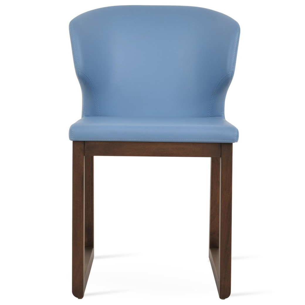 Amed Sled Wood Dining Chair