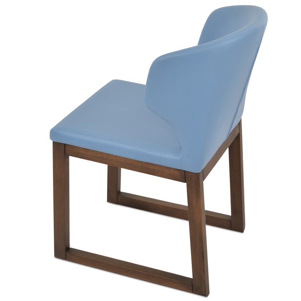 Amed Sled Wood Dining Chair