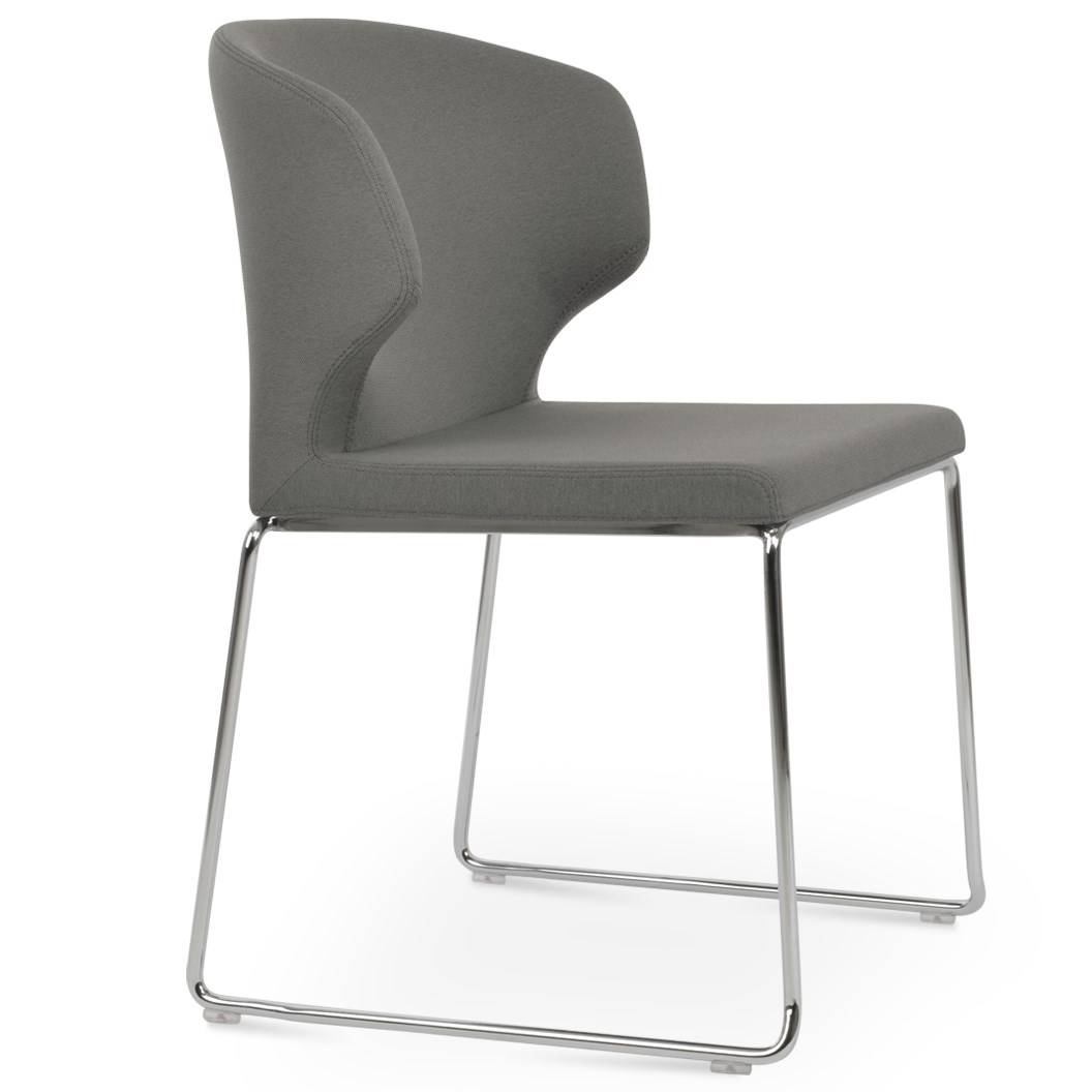 Amed Wire Stackable Dining Chair