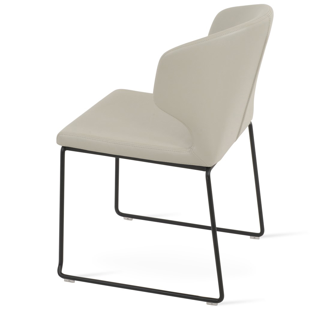 Amed Wire Stackable Dining Chair