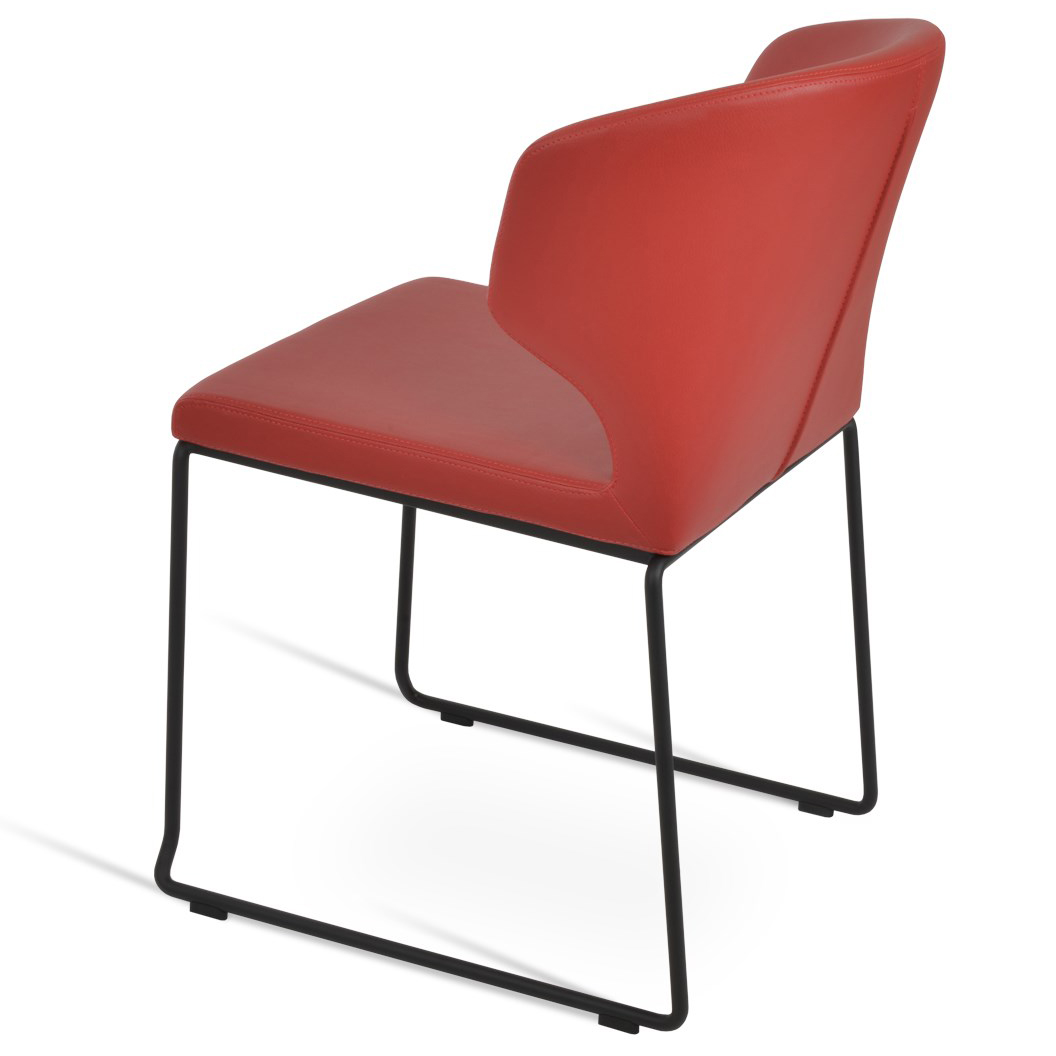 Amed Wire Stackable Dining Chair