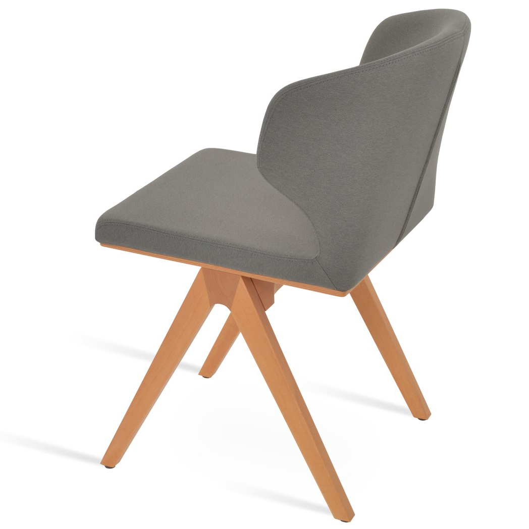 Amed Fino Wood Dining Chair