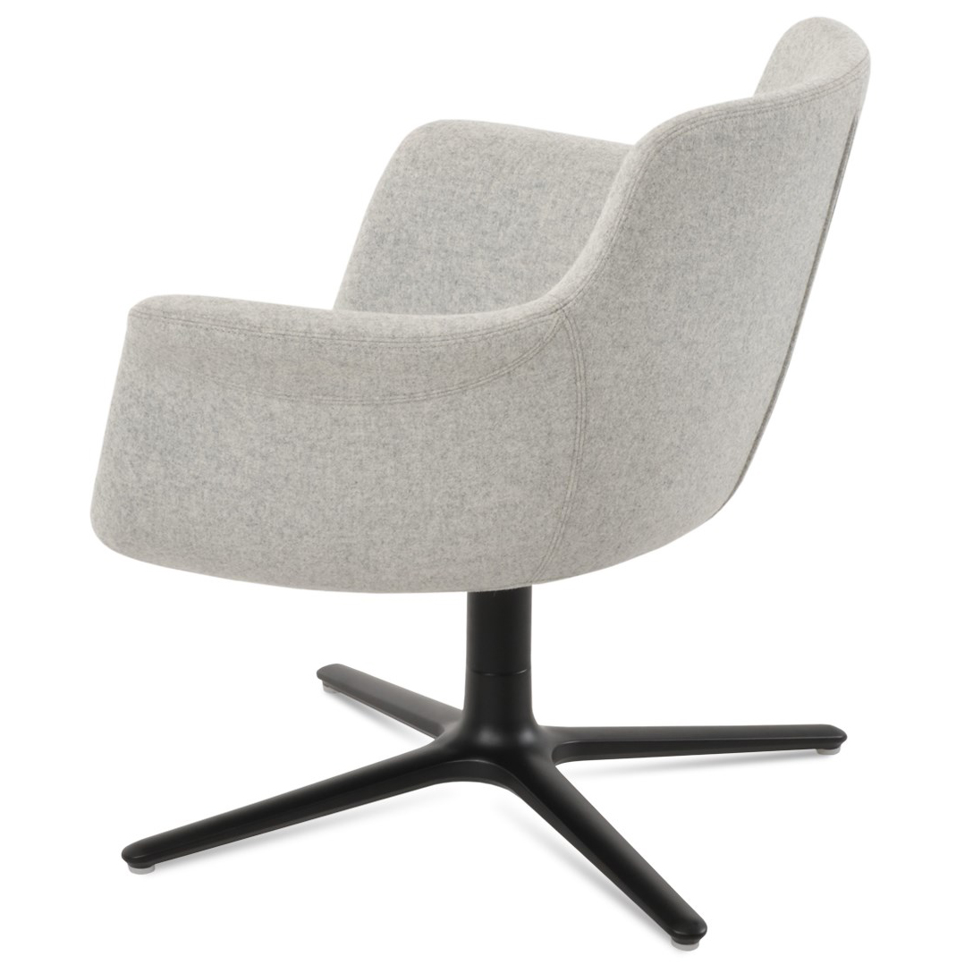 Bottega Oval Swivel Lounge Chair