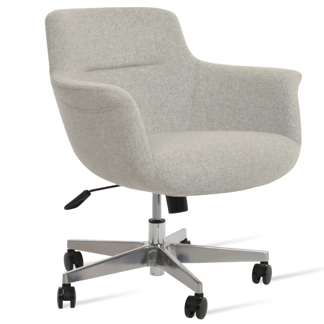Workspace by Alera Mid-Century Task Chair