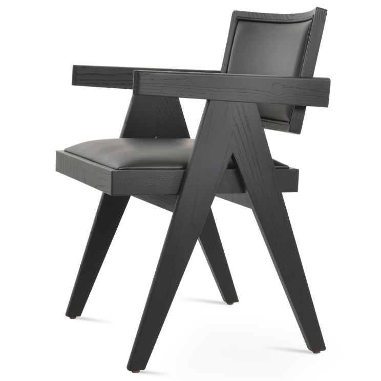 Pierre J Full Upholstery Dining Armchair