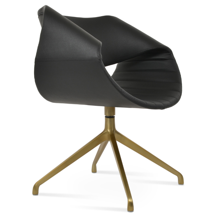 Seminyak Spider Plus Swivel Dining Chair