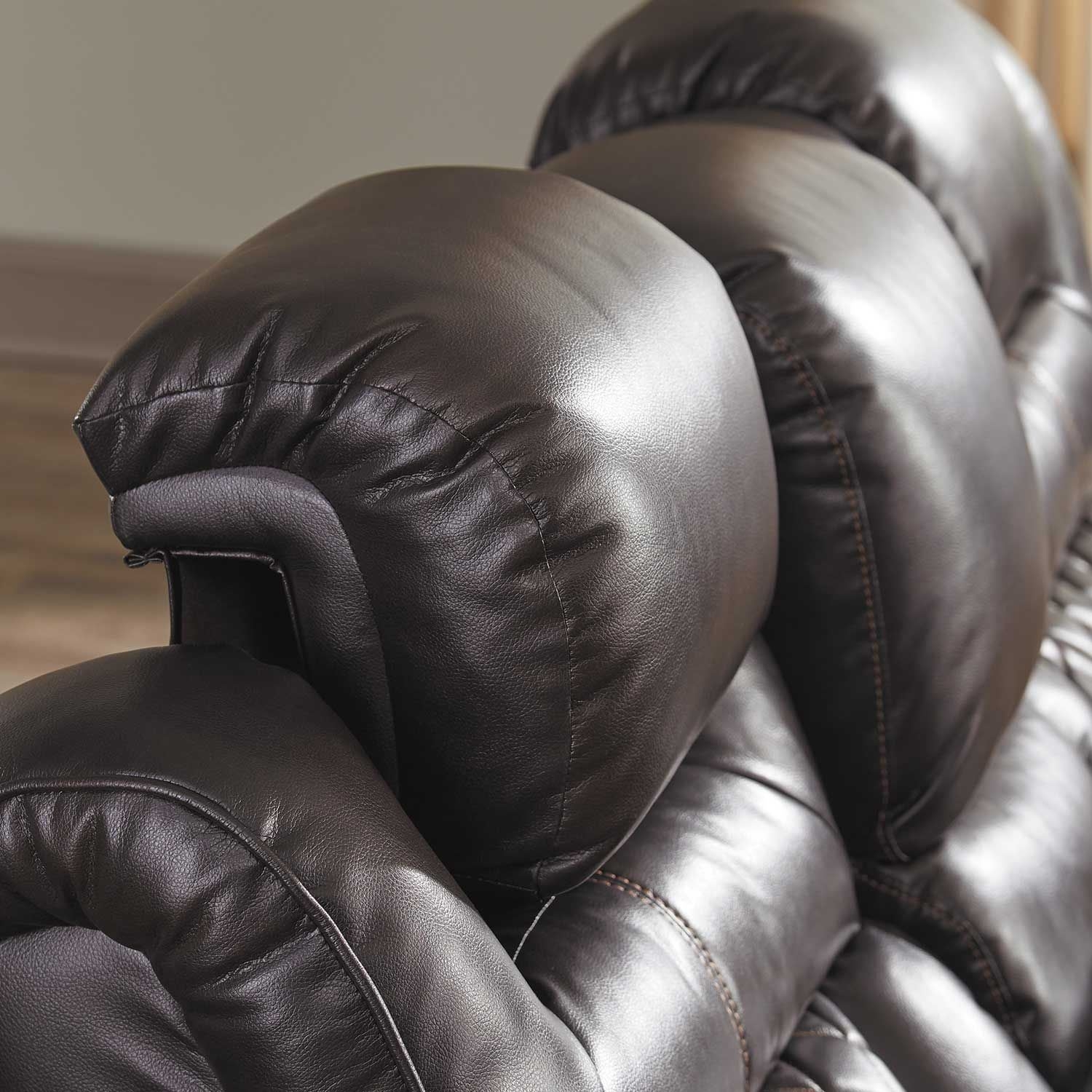 Ashley Warnerton Power Reclining Sofa back cushions