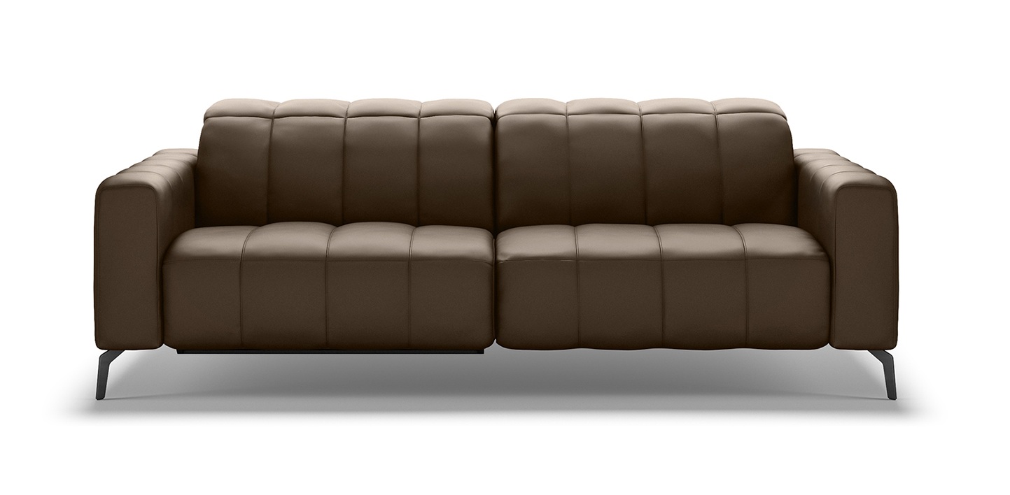Portento Fabric/Leather Sofa