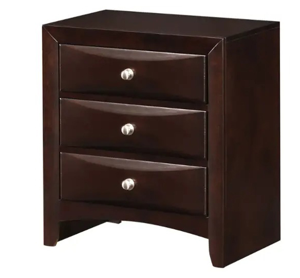 SM 0172 Wood Bedroom 3-Drawer