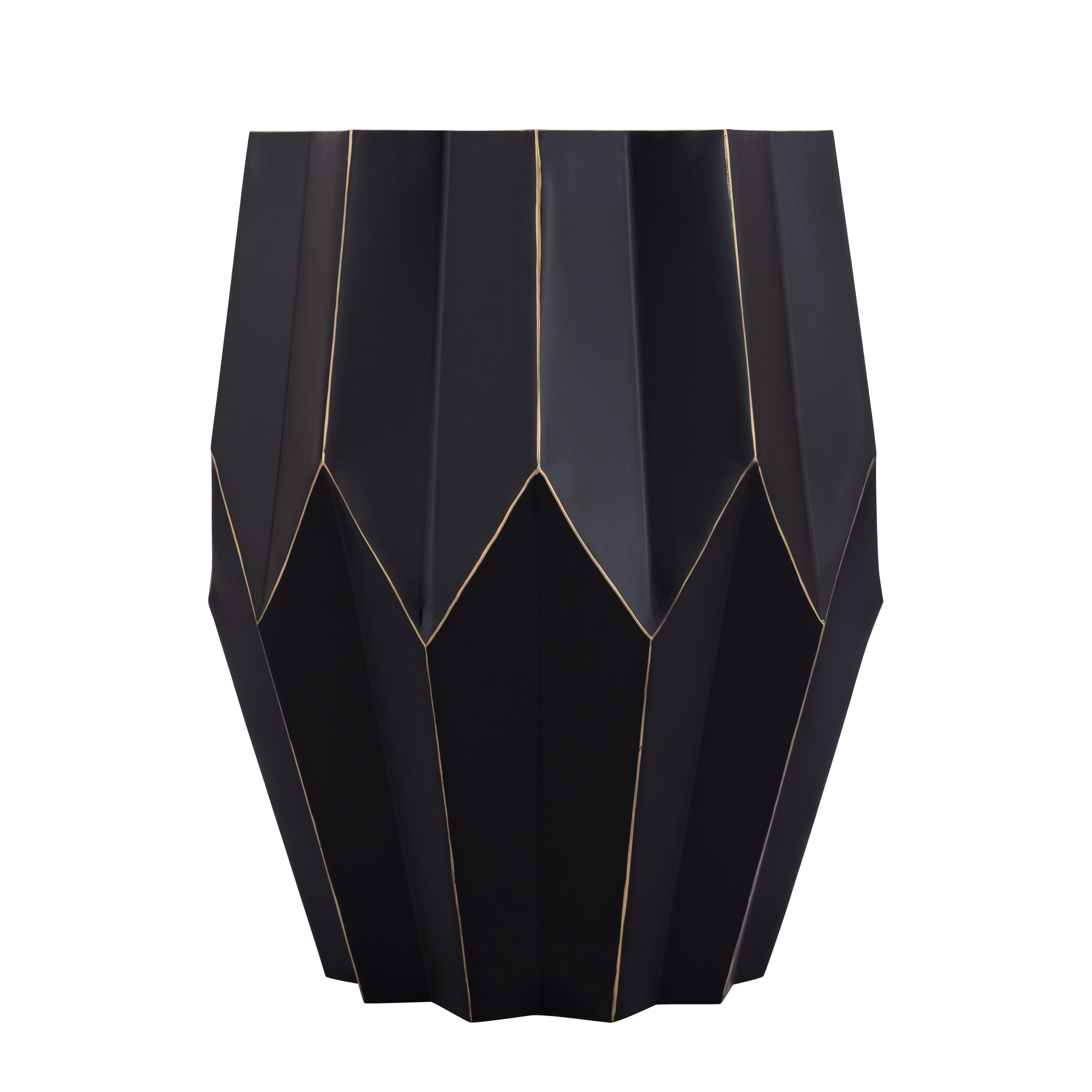 401 Round Metal End Table