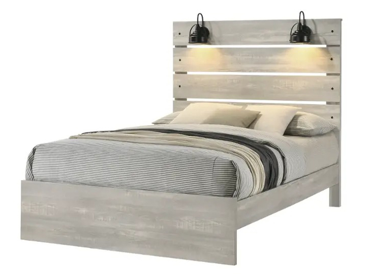 SM 0300a-0399a Wood Bedroom Set