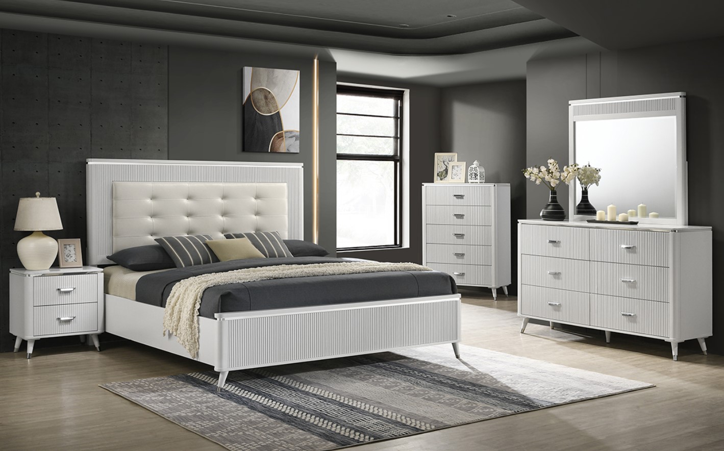 SM Lifestyle 0308w Wood Bed, Queen Size