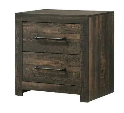 SM 0300a/0399a Wood Nightstand w/2 Drawers