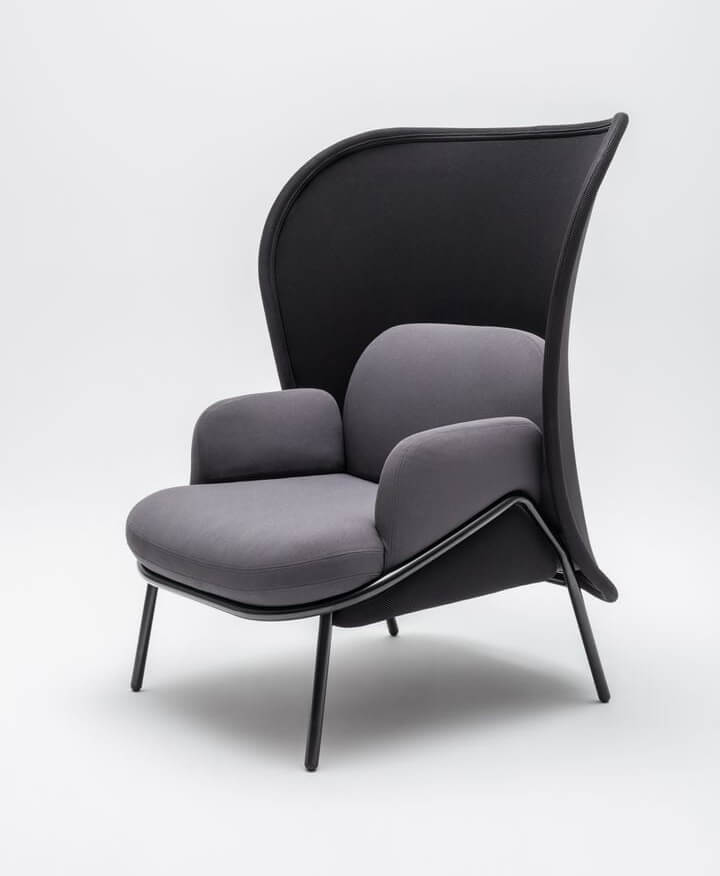 Mesh High Back Arm Chair
