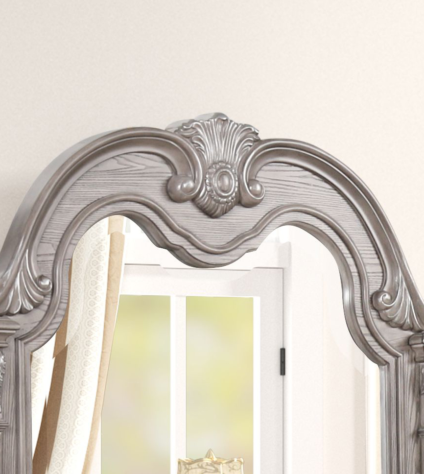 SM 0401 Wood Mirror