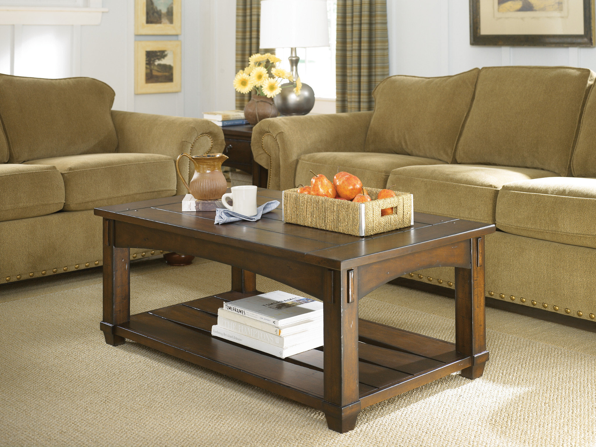 Hammary Living Room Rectangular Lift-top Cocktail Table