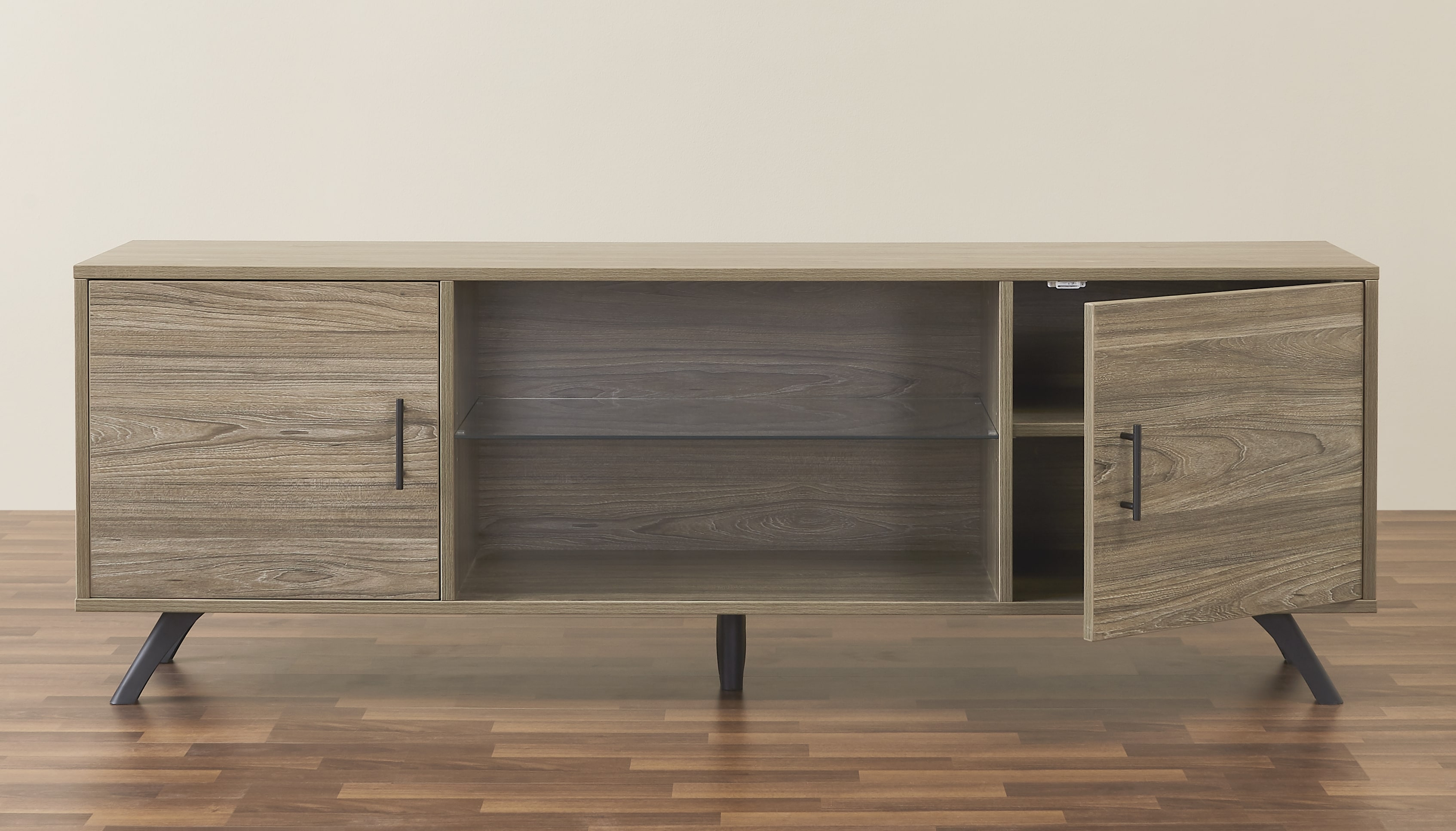Flaunt 2-Door Console TV Stand