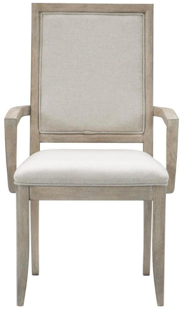 Mckewen Modern Fabric Dining Arm Chair