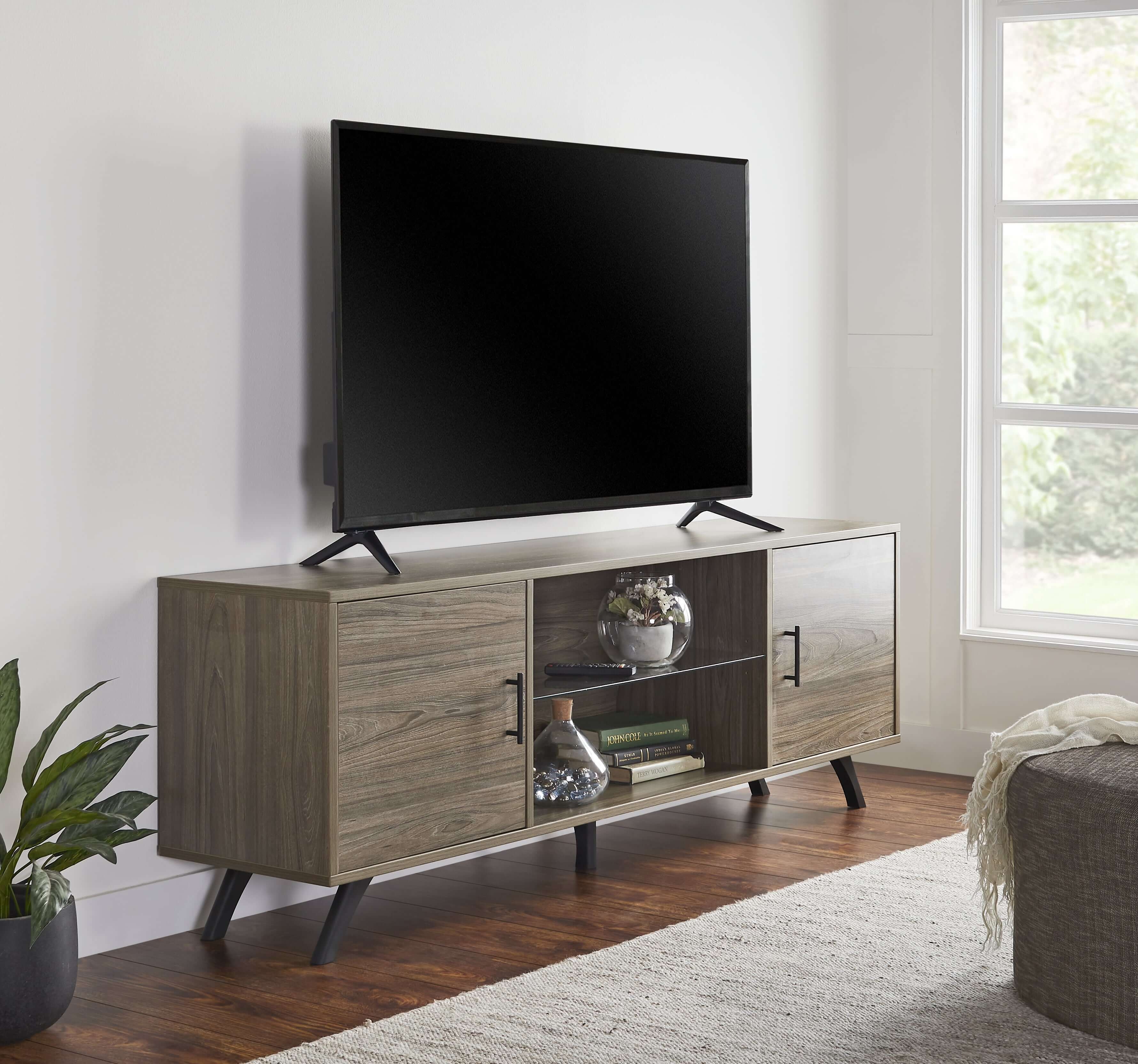 Flaunt 2-Door Console TV Stand
