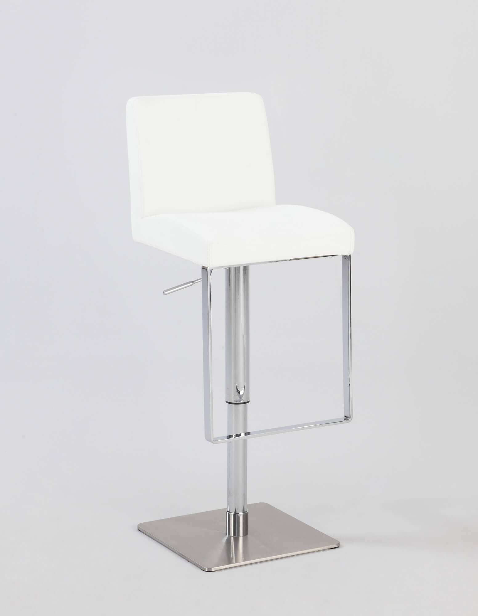 813 Pneumatic Gas Lift Adjustable Height Swivel PVC Stool
