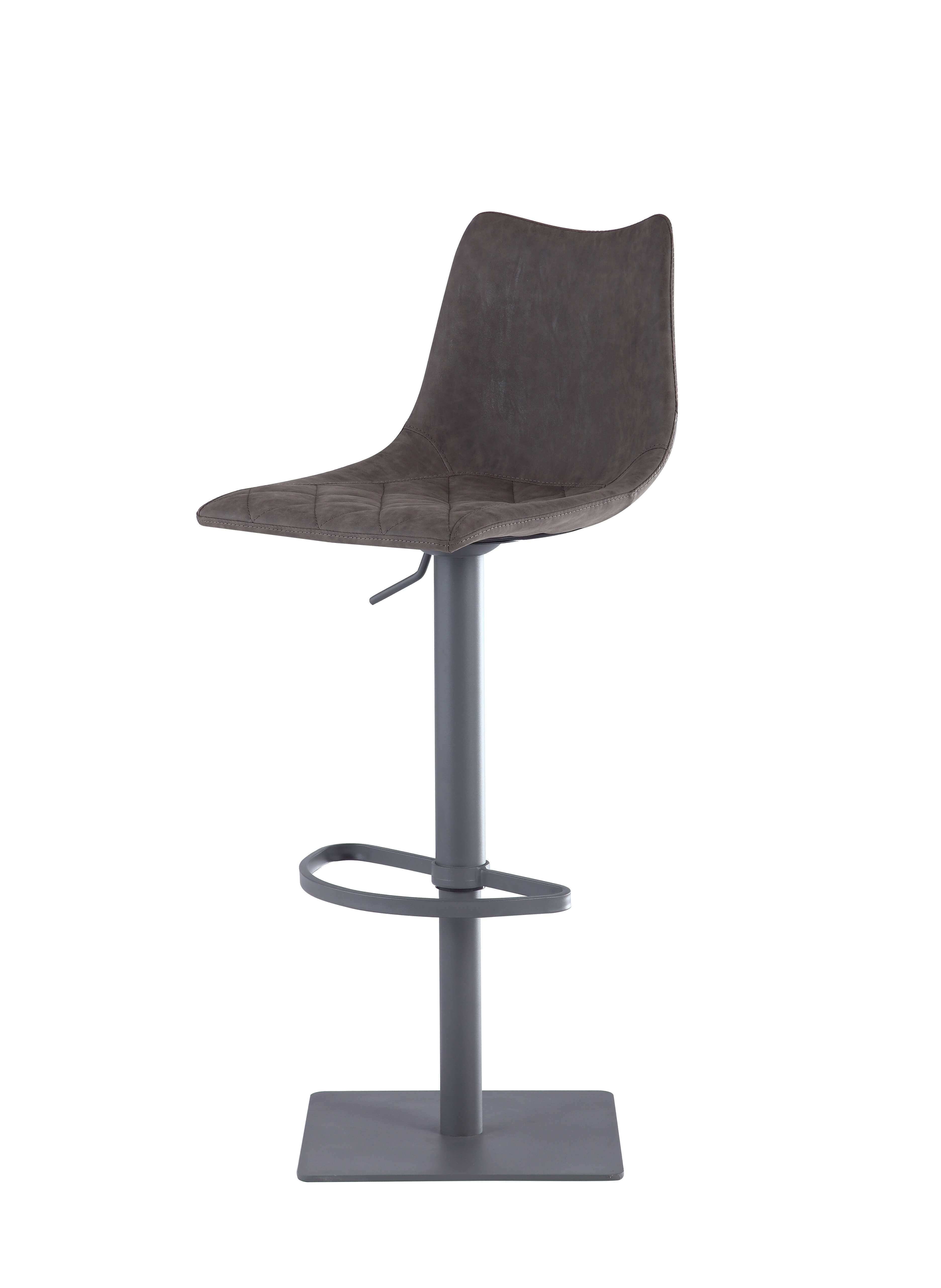 831 Diamond Stiching Adjustable Stool